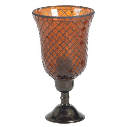 Amber Mosaic Lamp