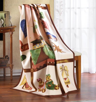 Country Comfort Fleece Blanket