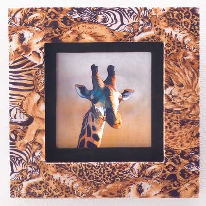 Safari Framed Giraffe