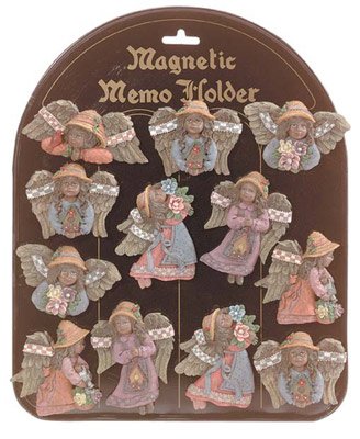 Black Angel Magnetic Memo Holders