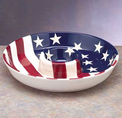 Americana Chip and Dip Platter