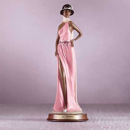 Lady In Pink Dress
