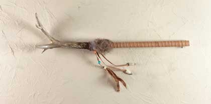 Faux Antler Talking Stick