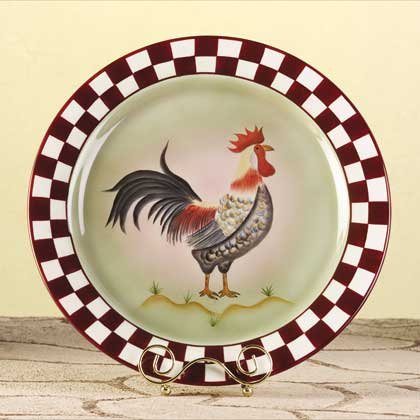 Rooster Decorative Plate