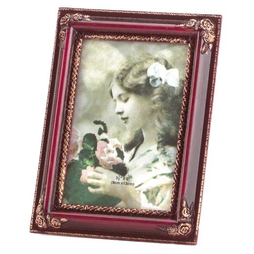 Rosewood-Simulated Photo Frame