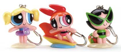 Powerpuff Girls PVC Keychains