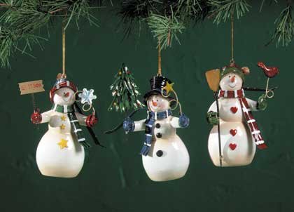 Snowman Ornaments