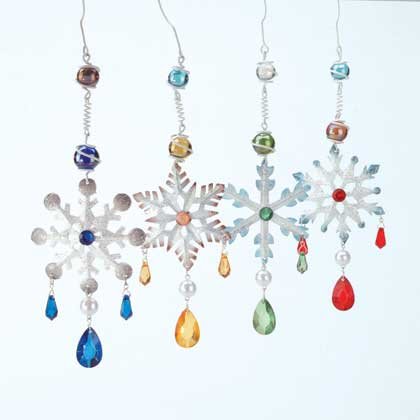 Snowflake Ornament Set