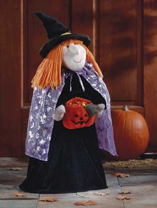 Plush Witch Doll