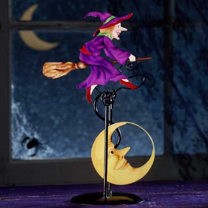 Witch Swinging Sculpture