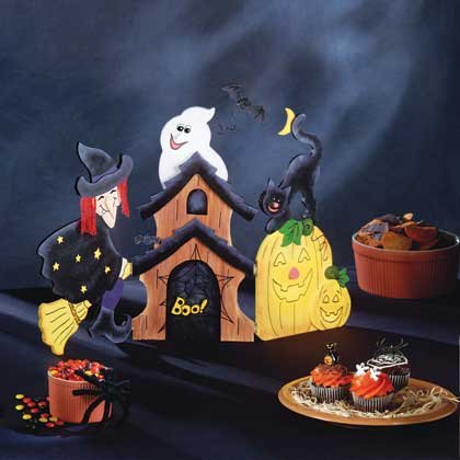 Halloween Wood Screen