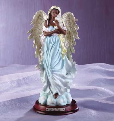 Angel Holding Lamb