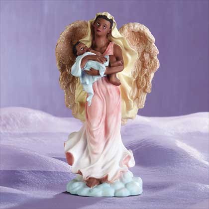 Guardian Angel With Baby