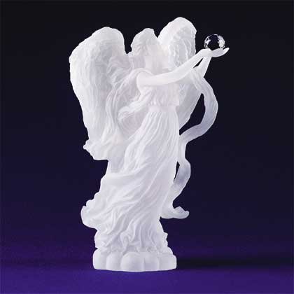 Frosted Sculpture - Angel