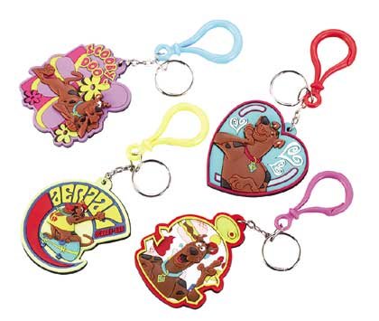 Laser-Cut Scooby Doo Keychains