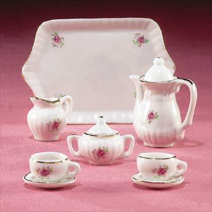10-Piece Mini China Tea Set