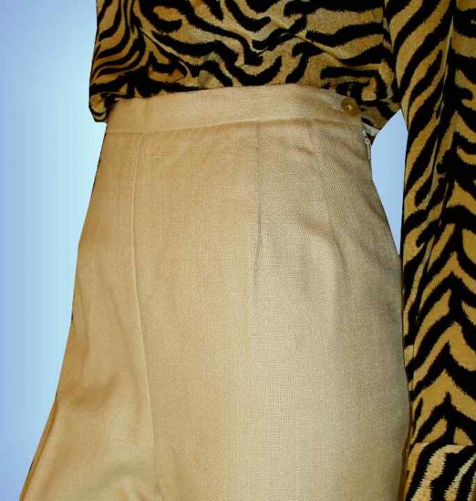 Loose Weave Silk Pants by Ann May - Corn Yellow - retail $165 - YOUR PRICE $19.99 - sz 8