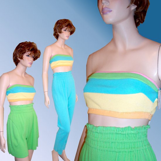 Maureene Keene 3pc Work-Out Beach Set - Your Price $24.99 - Retail $300 - sz S
