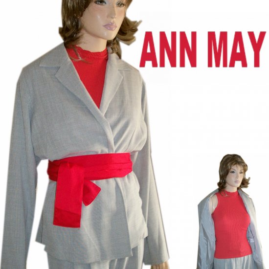 Lite Gray Kimono Cover Jacket by ANN MAY * YOUR PRICE $22.99 * sz M * retail $245
