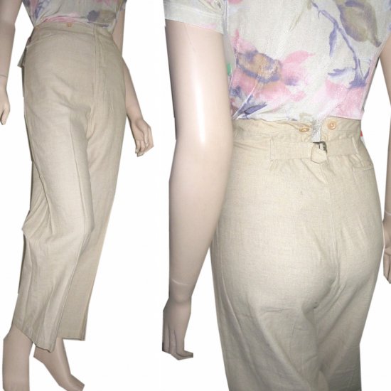 RALPH LAUREN Hi-Waist Sailor Pants * YOUR PRICE $21.99 * sz 6