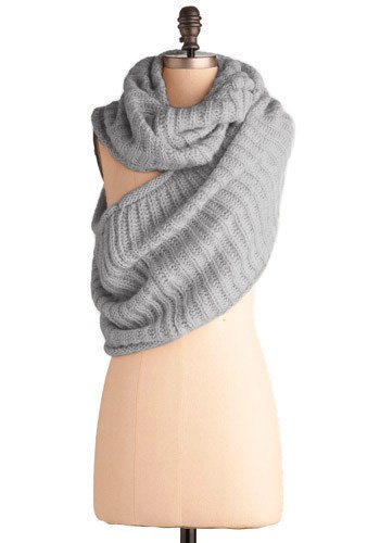 Puffy Loop Scarf / Neck Warmer