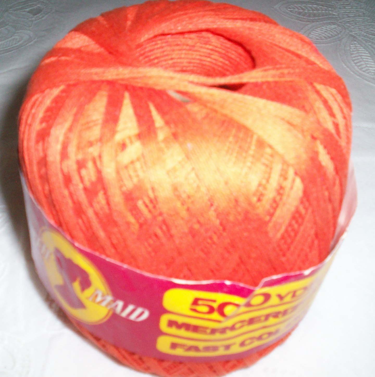 South Maid yarn, Persimmon