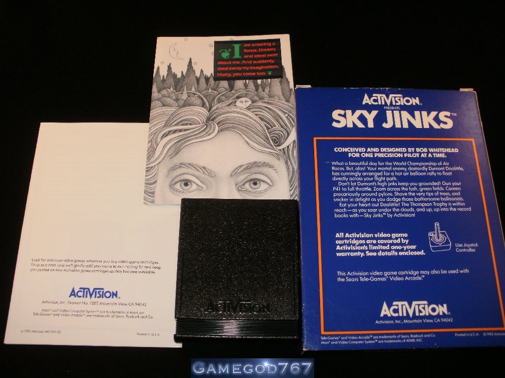 Sky Jinks Atari Complete