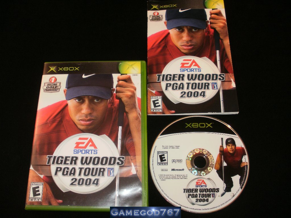 Ea Sports Tiger Woods Pga Tour Microsoft Xbox Complete Cib