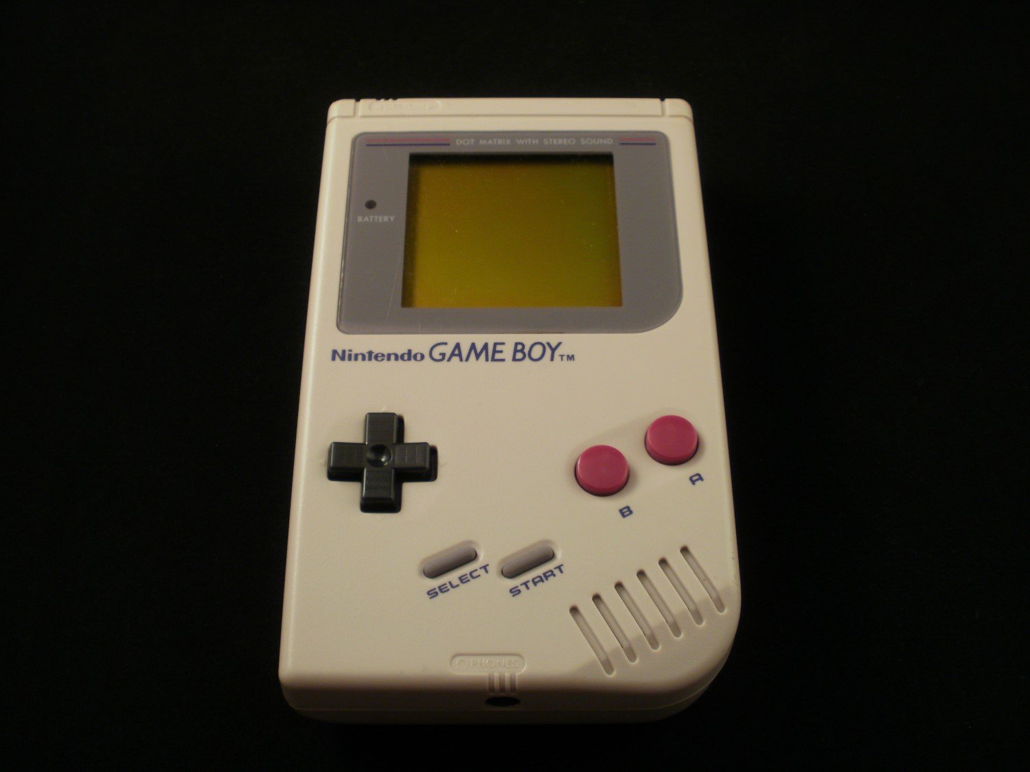 Game Boy System Vintage Handheld 1989 Nintendo 8792