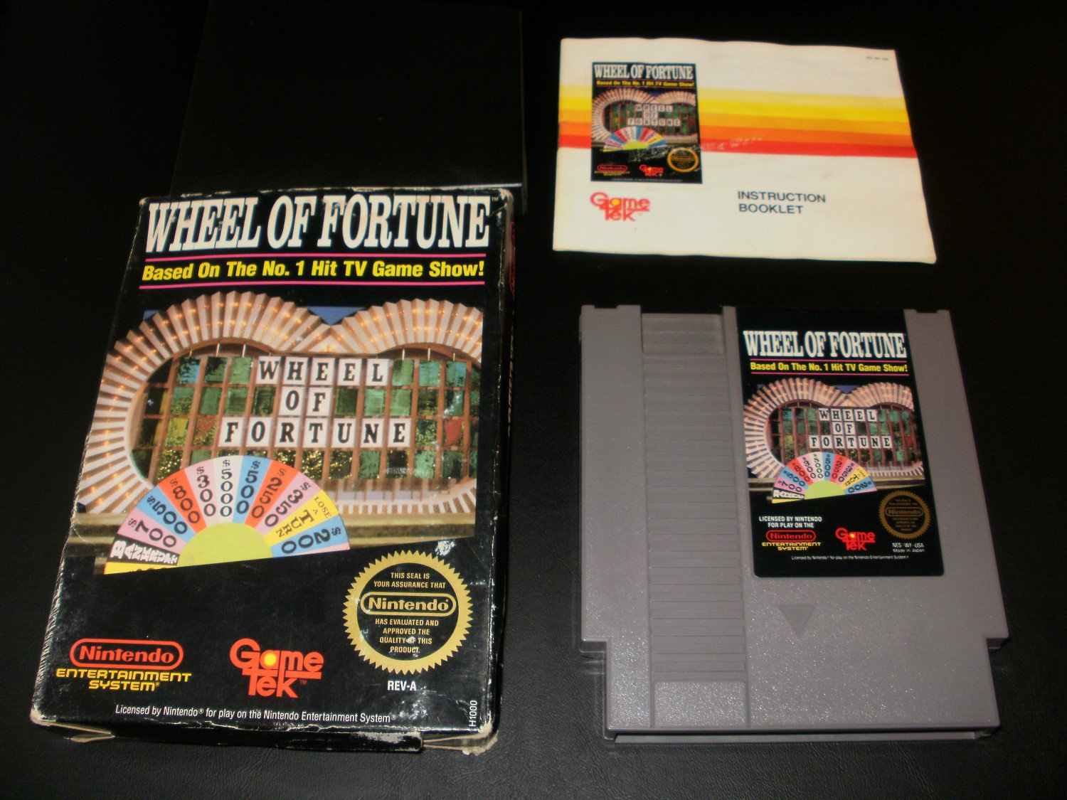 Wheel of Fortune - Nintendo NES - Complete CIB