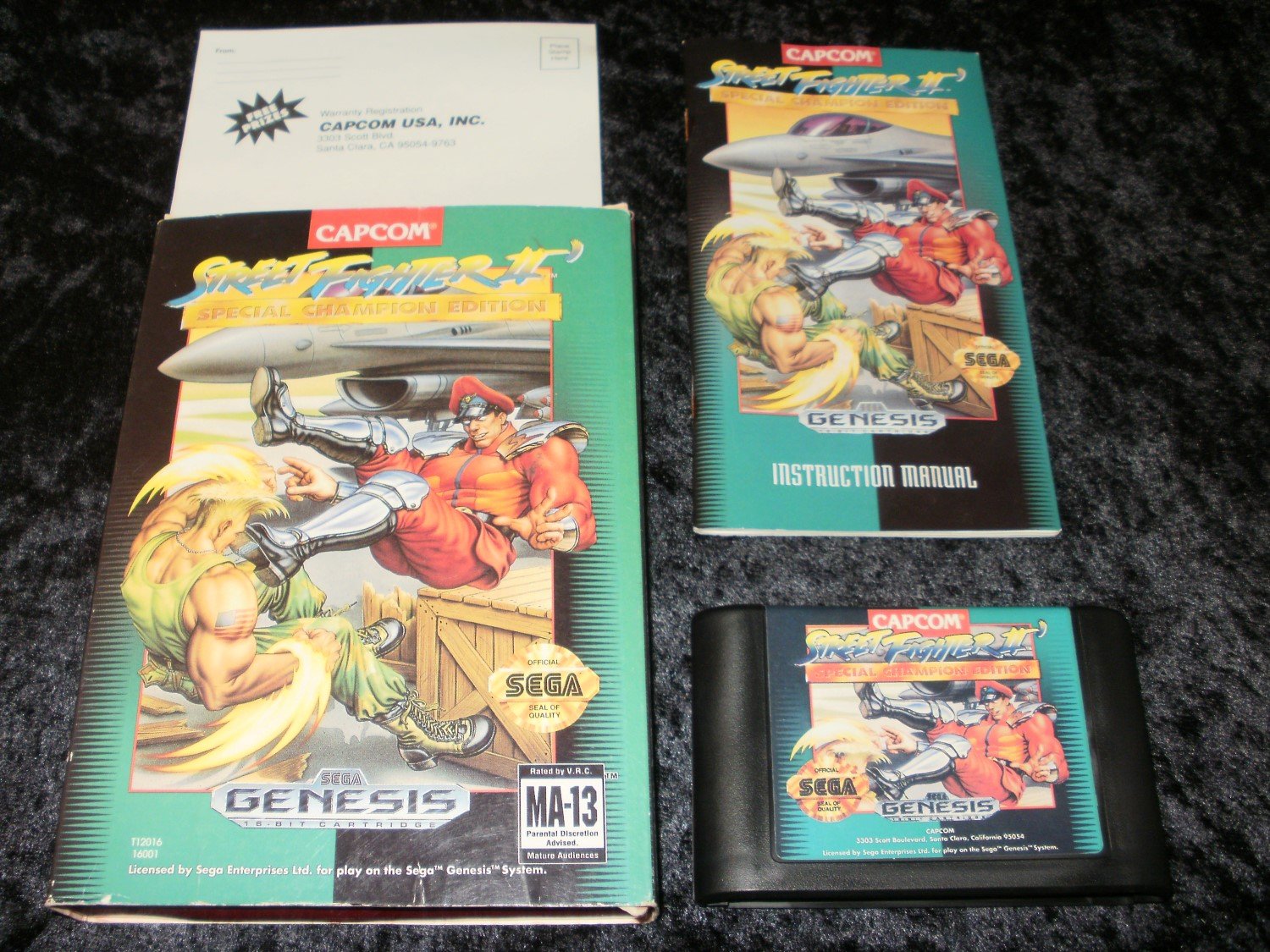Street Fighter II Special Champion Edition - Sega Genesis - Complete CIB -  Accolade Re-release
