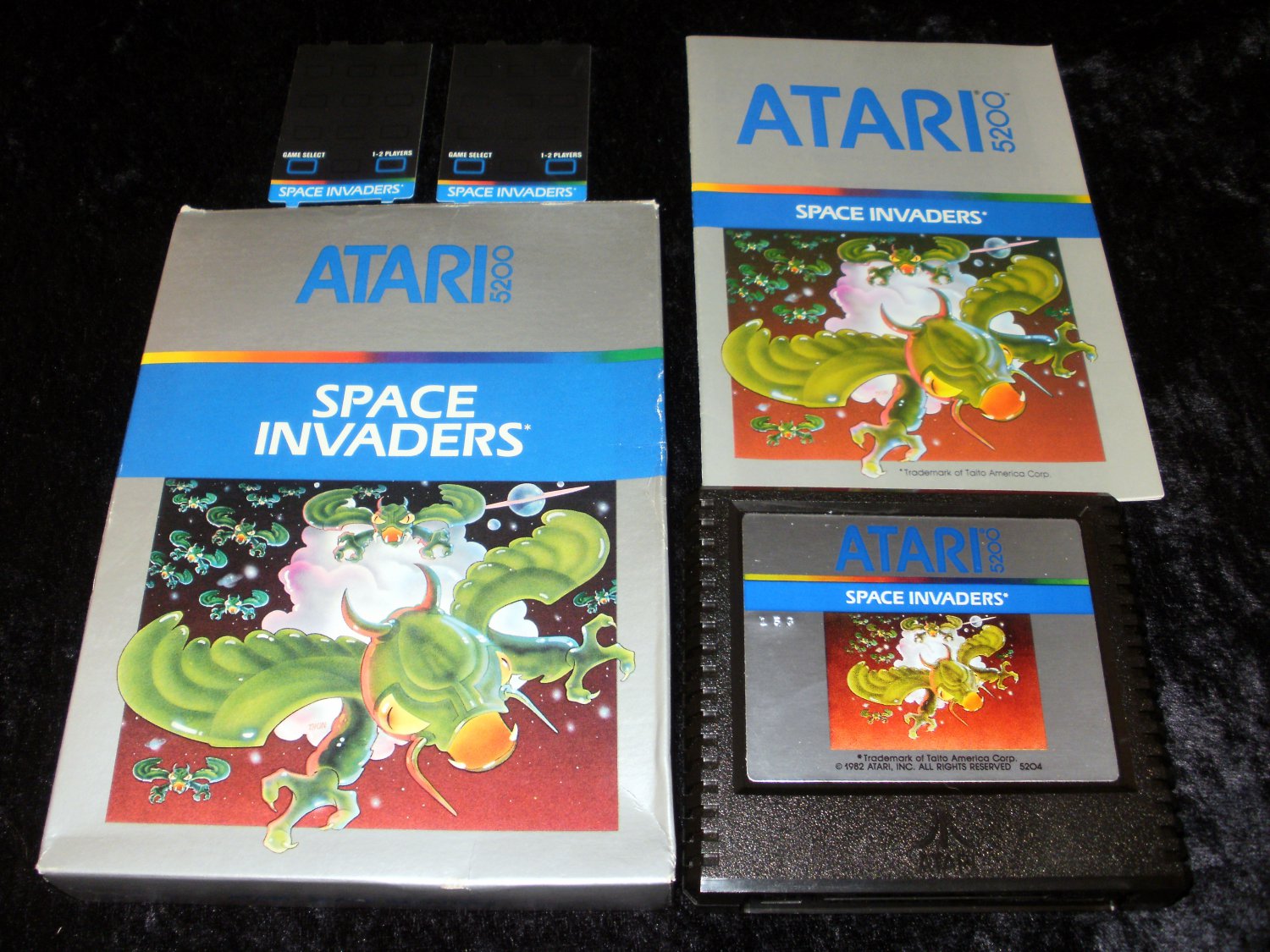 Space Invaders Atari Complete Cib