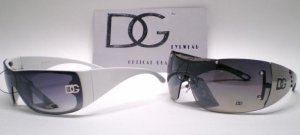 DG Oversized Ultra Stylish Women Sunglasses 2 Pair Lot