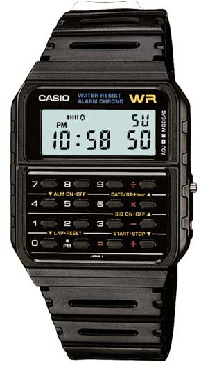 Casio Classic 1980s Calculator Watch CA53W-1 BRAND NEW