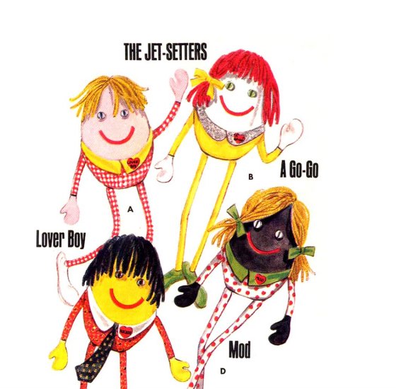 Spunky Mod 60s Jet Setters Rocker A Go Go Cloth Dolls Butterick 4168 Vintage Pattern