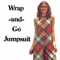 Sassy S Wrap And Go Jumpsuit Butterick Vintage Sewing Pattern