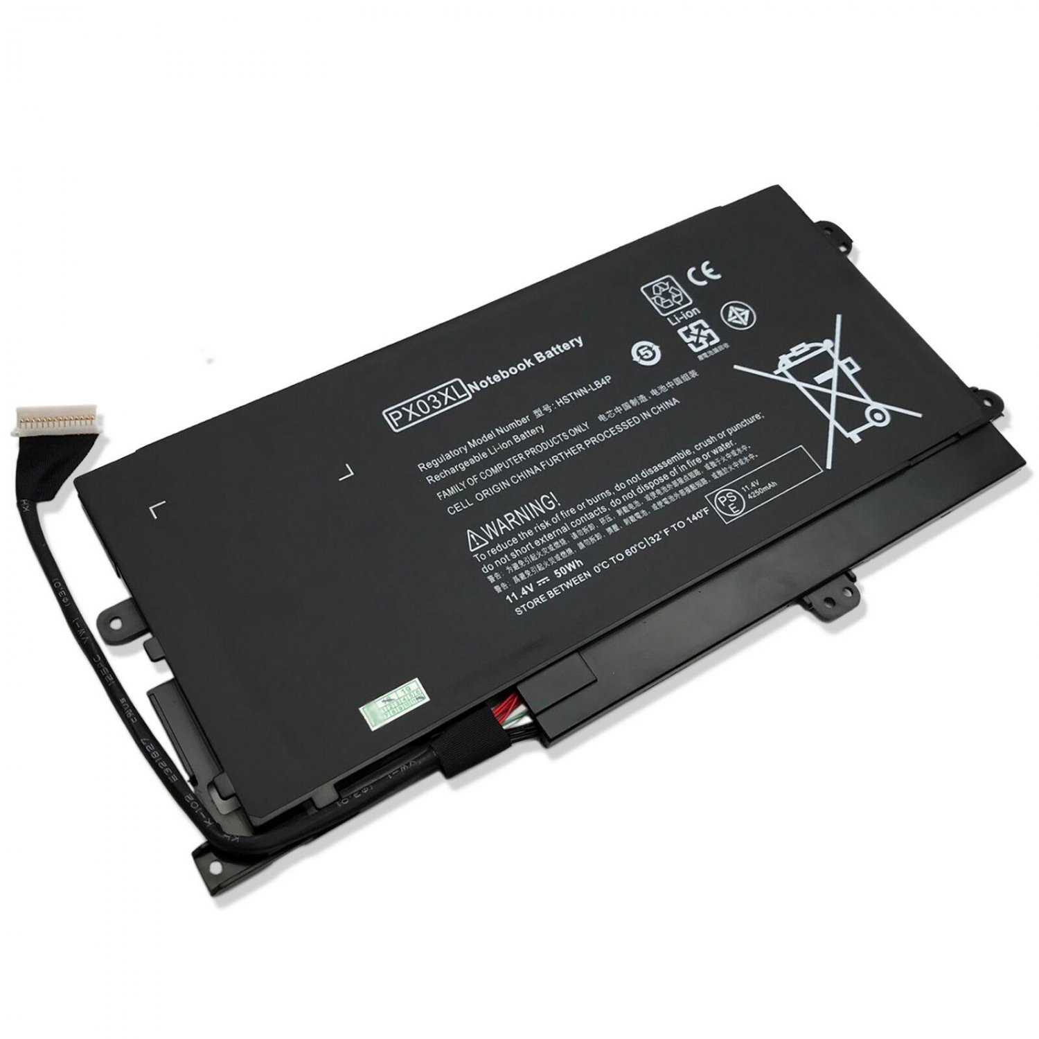 Px Xl Laptop Battery For Hp Envy Sleekbook Series M K K Dx