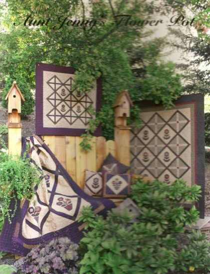 Aunt Jennys Flower Pot Quilt Pattern Book