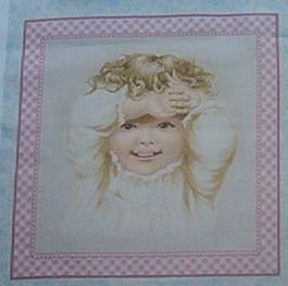 Darling Nostalgic Baby Blocks Kids Quilt Fabric OOP