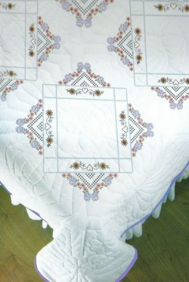 Fancy Flowers Quilt Blocks