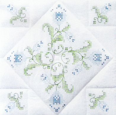 Square Dance Tulips Quilt Blocks