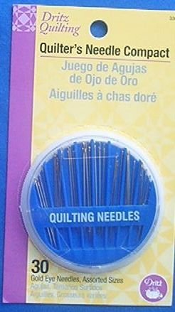 Quilters Needle Compact 30 Assorted Betweens