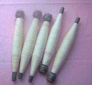 Vintage Wooden Spools of Thread