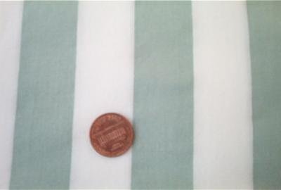 Sage Green and White Striped Quilt Fabric