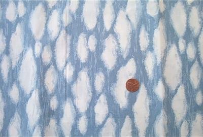 1 YD 10" Clouds on Blue Quilt Fabric