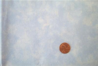 34" Mottled Blue Quilt Fabric