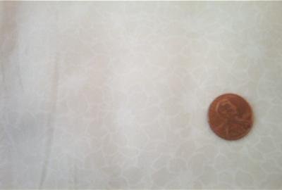 1 YD 4" Beige on Beige Quilt Fabric