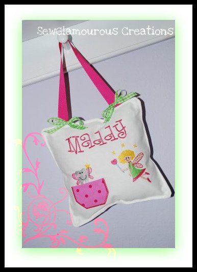 Personalized Tooth Fairy Pillows