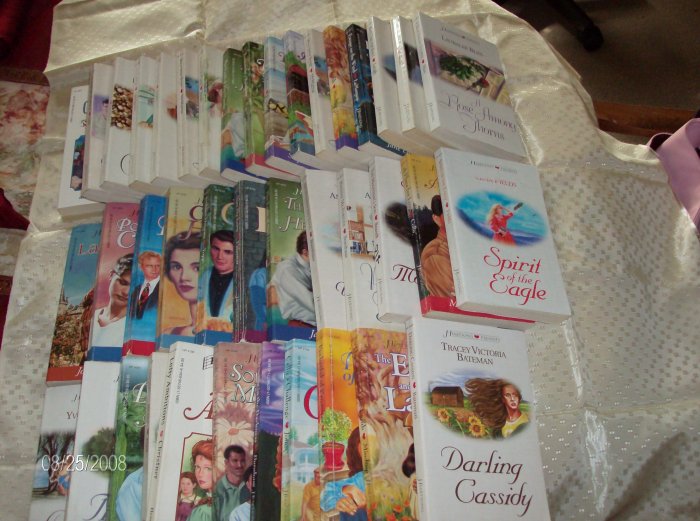 Lot of 40 Heartsong Presents, Christian Romance Books