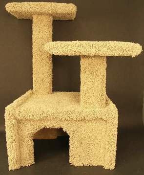 Cat Condo Furniture, Scratching post, Tower, Gym, Ground floor unit with tower lofts.